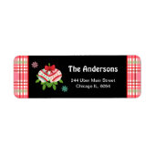 Christmas Baubles Ornaments ラベル (正面)