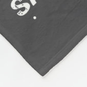 Christmas Be Nice To The Cna Santa Is Watching  フリースブランケット (角)