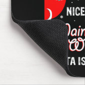 Christmas Be Nice To The Maintenance Worker Santa  マウスパッド (コーナー)