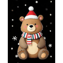 Christmas Bear クッション