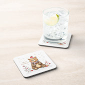 Christmas Bear コースター (右側)