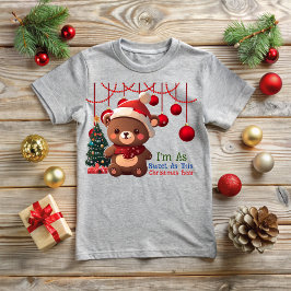 Christmas Bear ベビーTシャツ