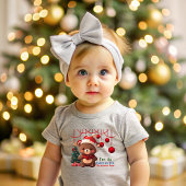 Christmas Bear ベビーTシャツ