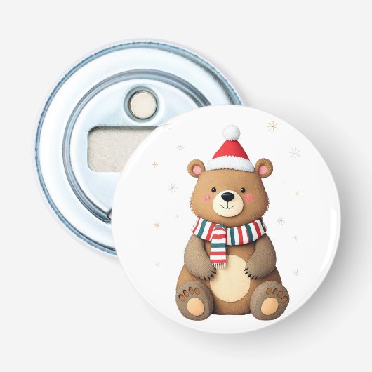 Christmas Bear 栓抜き (正面)