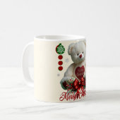 Christmas Bear Mug コーヒーマグカップ (正面左)