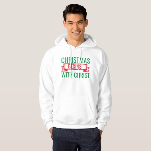 Christmas Begins with Christ-15523 T-Shirt パーカ (正面フル)