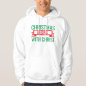 Christmas Begins with Christ-15523 T-Shirt パーカ (正面)