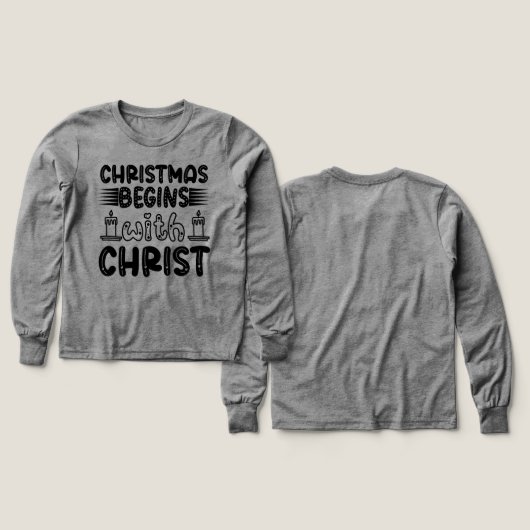 Christmas Begins with Christ-61491 (デザイン 正面&背面)