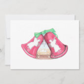 Christmas Bell Creche シーズンカード (正面)