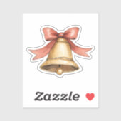 Christmas Bell Sticker シール (シート)