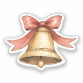 Christmas Bell Sticker シール (正面)