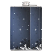 Christmas Bells Men's Holiday Flask Gift フラスク (裏面)