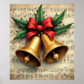 Christmas Bells on Sheet Music, ポスター (正面)