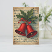 Christmas Bells Sheet Music サンキューカード (スタンド正面)