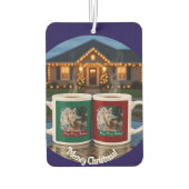 Christmas, Best Cat Ever , Cat Photo ,  カーエアーフレッシュナー (裏面)