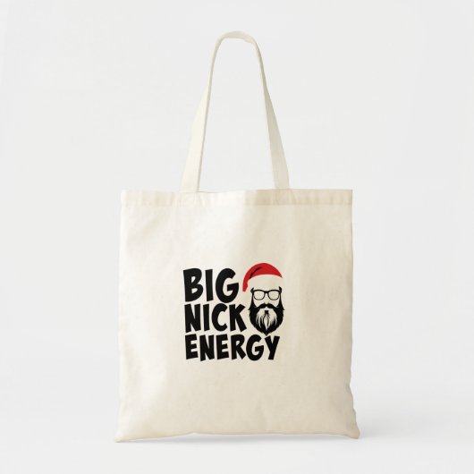 Christmas Big Nick Energy トートバッグ (正面)