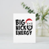 Christmas Big Nick Energy ポストカード (スタンド正面)