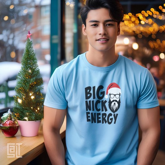 Christmas Big Nick Energy Tシャツ