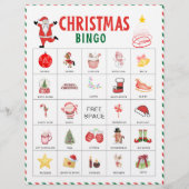 Christmas Bingo Cards | Kids Christmas Party Game チラシ (正面)