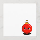 Christmas Birdhouse – Cozy Minimal Design カード (裏面)