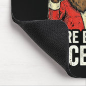 Christmas Birthday Humor Funny Jesus Born In Decem マウスパッド (コーナー)