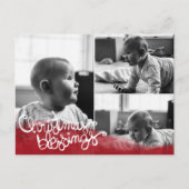 Christmas Blessings シーズンポストカード (正面)