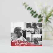 Christmas Blessings シーズンポストカード (スタンド正面)