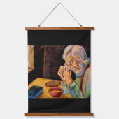 CHRISTMAS BLESSINGS TO ALL  吊り下げ型タペストリー (正面)