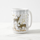 Christmas Boganhues Print コーヒーマグカップ (正面右)