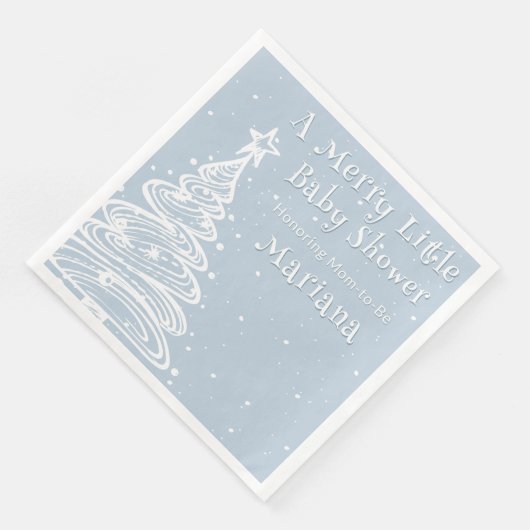 Christmas Boho Blue Boy Baby Shower (コーナー)