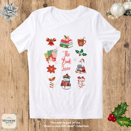 Christmas Book Lover T-Shirt トライブレンドＴシャツ