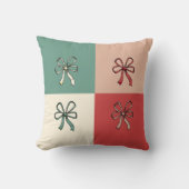 christmas bow conquette クッション (正面)