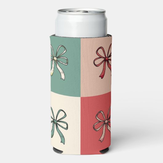 christmas bow conquette スリム缶クーラー (Seltzer裏面)