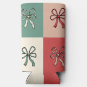 christmas bow conquette スリム缶クーラー (裏面)