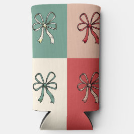 christmas bow conquette スリム缶クーラー