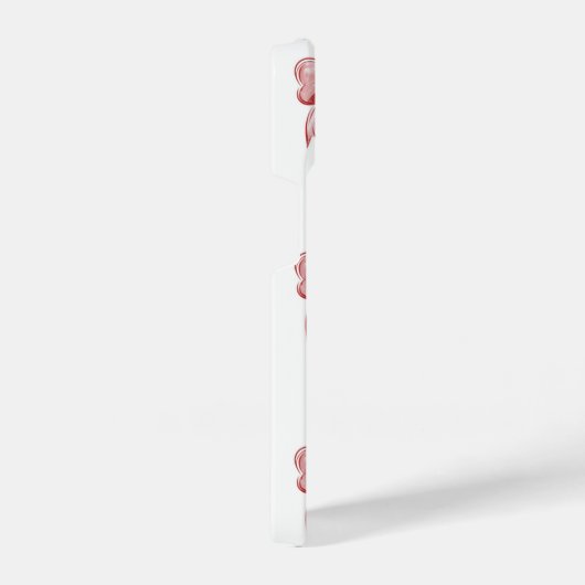 Christmas bow phone case iPhoneケース (右側面)