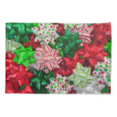 Christmas Bows 枕カバー (裏面)