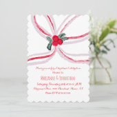 Christmas Bows Corporate Office Event 招待状 (スタンド正面)