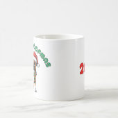 Christmas Boxer Mug: Merry Woofmas モーフィングマグカップ (中央)