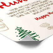 Christmas Bridal Shower Ring Hunt Game ポスター (角)