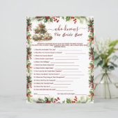 Christmas Bridal Shower who knows the bride Games (スタンド正面)