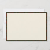 Christmas Bridesmaid Proposal Festive Holiday カード (裏面)