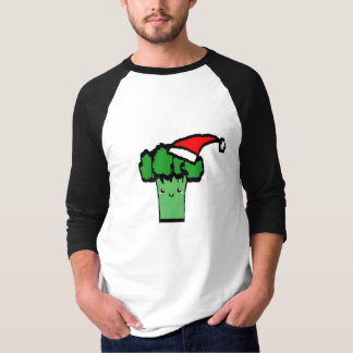Christmas broccoli tシャツ
