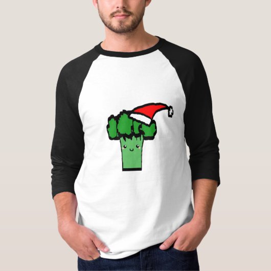 Christmas broccoli tシャツ (正面)