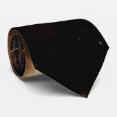 Christmas Bulbs Neck Tie AI Used ネクタイ (ロール)