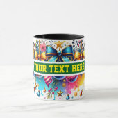 Christmas Bulbs Ornaments Coffee Mug マグカップ (中央)