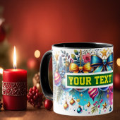 Christmas Bulbs Ornaments Coffee Mug マグカップ