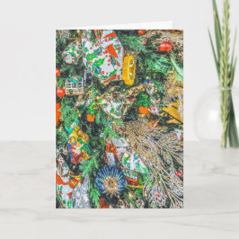 Christmas Bulbs Scene 1 Card シーズンカード