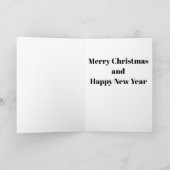 Christmas Bulbs Scene 3 Card シーズンカード (内部)