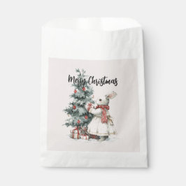 Christmas Bunny Party Favor Box – Holiday Package フェイバーバッグ